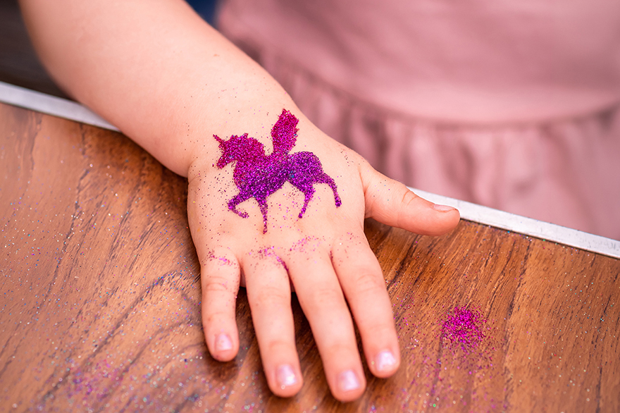 Trblietavé tetovanie