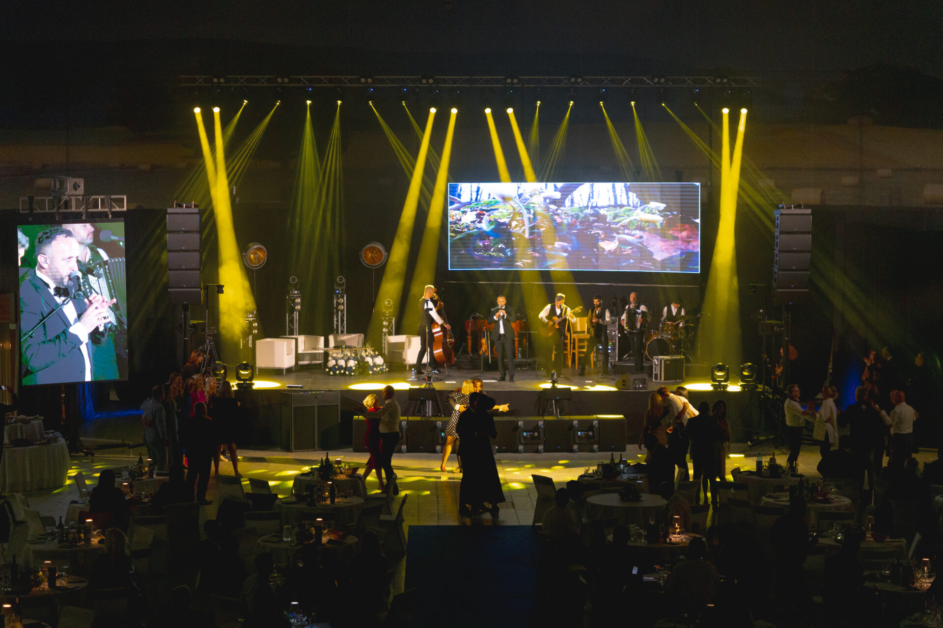 Vystúpenie Kandráčovcov a jeho technické zabezpčenie